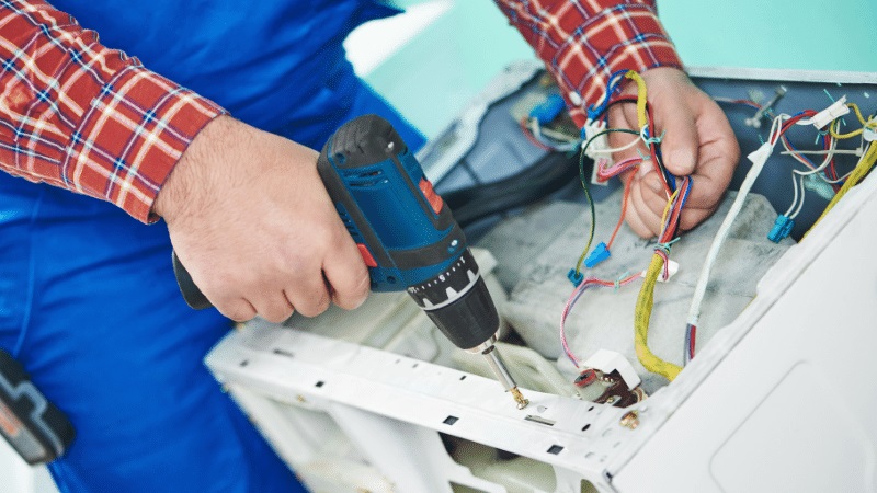 Etimesgut Fondital Fondital çamaşır makinesi kart tamiri – Su almama arızası orijinal parça ile giderildi. - Teknik servis örneği